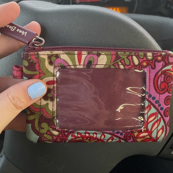 VERA BRADLEY ZIP UP COIN PURSE. - Picture 2 of 2